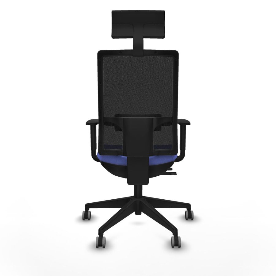 Kontorstol med hovedg�rde Piqueras y Crespo 1D066G1 Lysebl� #5