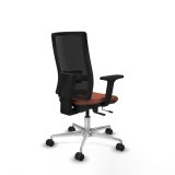 Kontorstol Piqueras y Crespo 2D086N0 Brun Sort #6