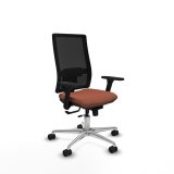 Kontorstol Piqueras y Crespo 3D086N0 Brun Sort #1