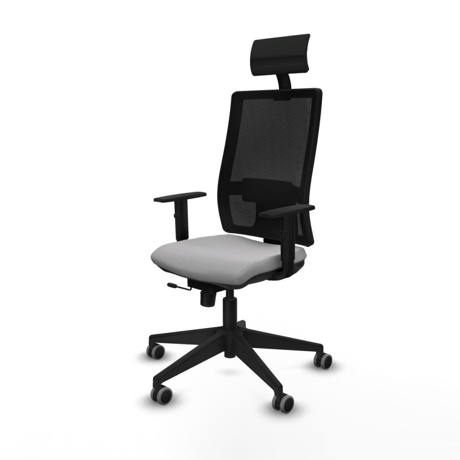 Kontorstol med hovedg�rde Piqueras y Crespo 1D066G1 Lysegr� #2