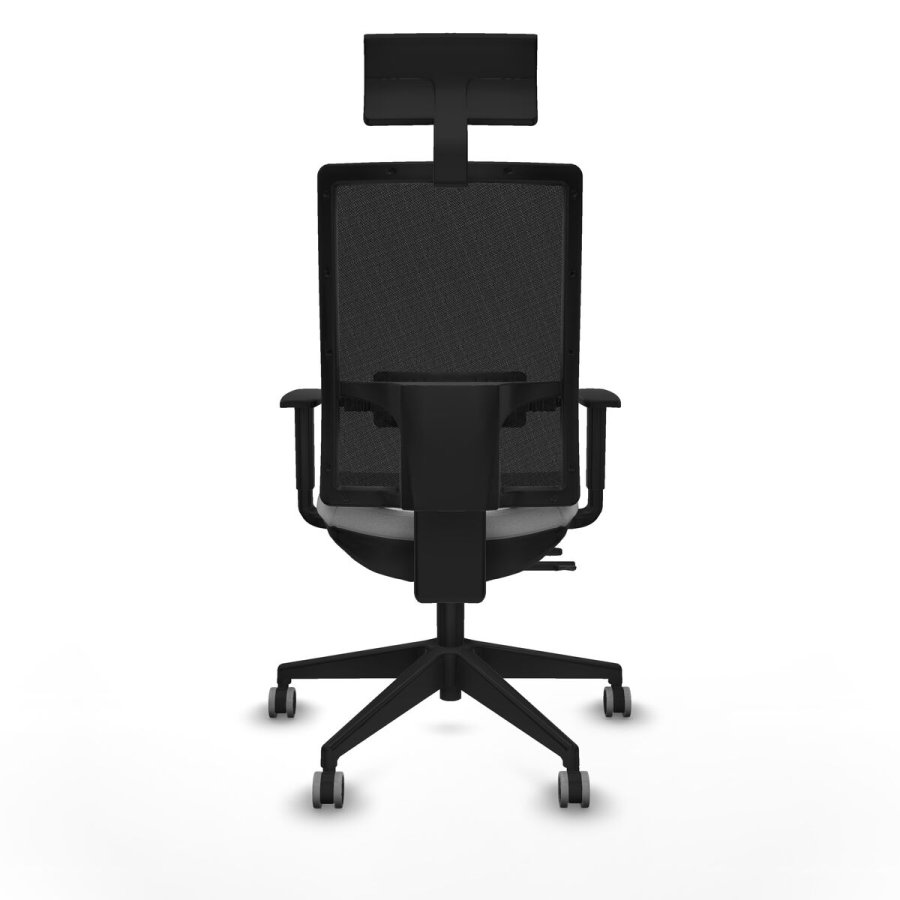 Kontorstol med hovedg�rde Piqueras y Crespo 1D066G1 Lysegr� #5