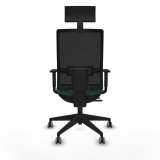 Kontorstol med hovedg�rde Piqueras y Crespo 1D066G1 Gr�n #5