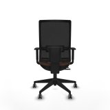 Kontorstol Piqueras y Crespo 1D066G0 Sort Mrkebrun #5