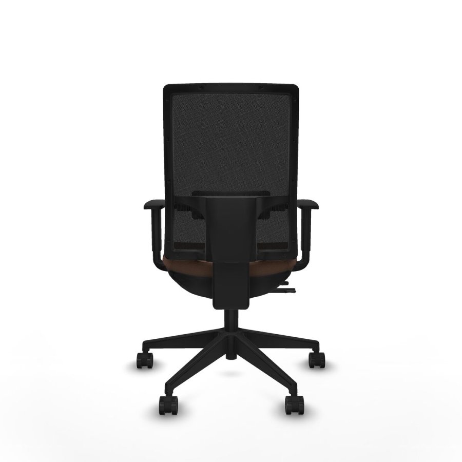 Kontorstol Piqueras y Crespo 1D066N0 Sort Mrkebrun #5