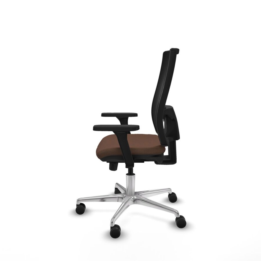 Kontorstol Piqueras y Crespo 3D086N0 Sort M�rkebrun #3