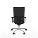 Kontorstol Piqueras y Crespo 3D086N0 Sort M�rkebrun #5