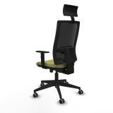 Kontorstol med hovedg�rde Piqueras y Crespo 1D066G1 Gr�n #4