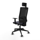 Kontorstol med hovedg�rde Horna Traslack Piqueras y Crespo 1D066G2 M�rkegr� #4