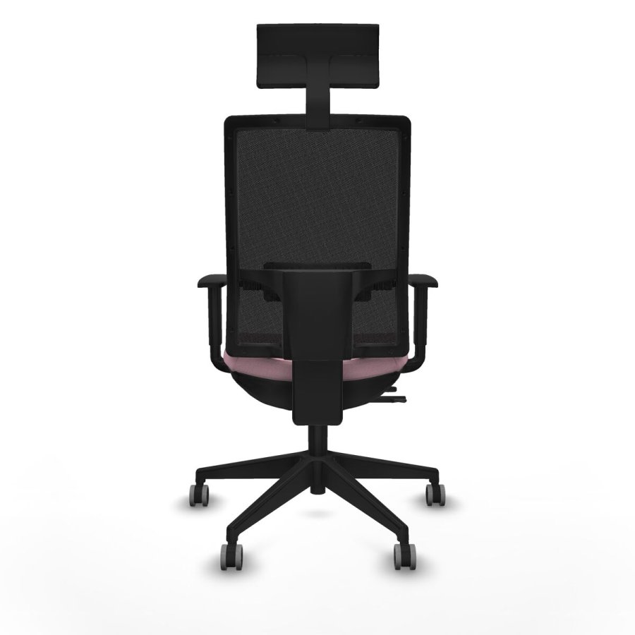 Kontorstol med hovedg�rde Piqueras y Crespo 1D066G1 Pink #5