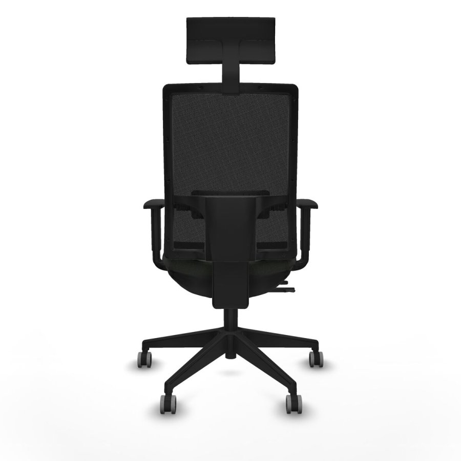 Kontorstol med hovedg�rde Piqueras y Crespo 1D066G1 Sort #5