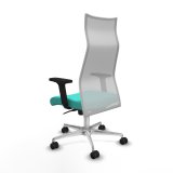 Kontorstol Piqueras y Crespo B2D086N Turkisbl� #4