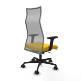 Kontorstol Piqueras y Crespo B2D036N Gul #6