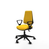 Kontorstol Piqueras y Crespo BFN066N Gul #2