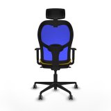 Kontorstol med hovedgrde Piqueras y Crespo 1D036G2 Gul #5