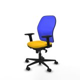 Kontorstol Jorquera Piqueras y Crespo 2D036N0 Gul #2