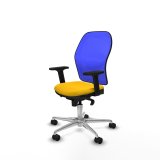 Kontorstol Jorquera Piqueras y Crespo 2D086N0 Gul #2