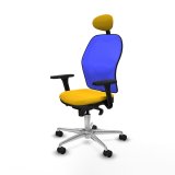 Kontorstol Piqueras y Crespo 3D086N1 Gul #4