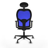 Kontorstol med hovedgrde Jorquera Piqueras y Crespo 1D036G1 Hvid #5