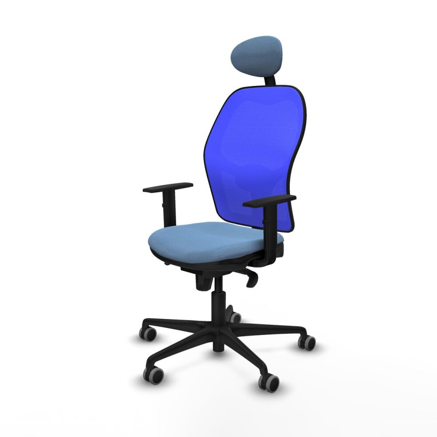 Kontorstol med hovedgrde Jorquera Piqueras y Crespo 1D036G1 Himmelbl #2