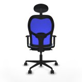 Kontorstol med hovedgrde Jorquera Piqueras y Crespo 1D036N1 Himmelbl #5