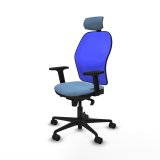 Kontorstol Piqueras y Crespo 2D036N2 Himmelbl #2