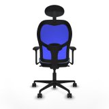 Kontorstol Piqueras y Crespo 3D036N1 Himmelbl #5