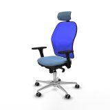 Kontorstol Piqueras y Crespo 3D086G2 Himmelbl #2