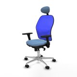 Kontorstol Piqueras y Crespo 3D086N1 Himmelbl #2