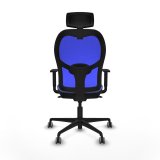 Kontorstol med hovedgrde Piqueras y Crespo 1D036G2 Lysebl #5