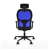 Kontorstol med hovedgrde Piqueras y Crespo 1D036N2 Lysebl #5