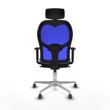 Kontorstol med hovedgrde Piqueras y Crespo 1D086G2 Lysebl #5