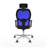 Kontorstol med hovedgrde Piqueras y Crespo 1D086G2 Mrk orange #5