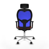 Kontorstol med hovedgrde Piqueras y Crespo 1D086N2 Mrk orange #5