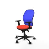 Kontorstol Piqueras y Crespo 2D036N0 Mrk orange #2