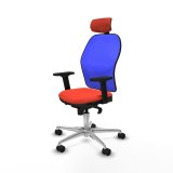 Kontorstol Piqueras y Crespo 2D086N2 Mrk orange #2