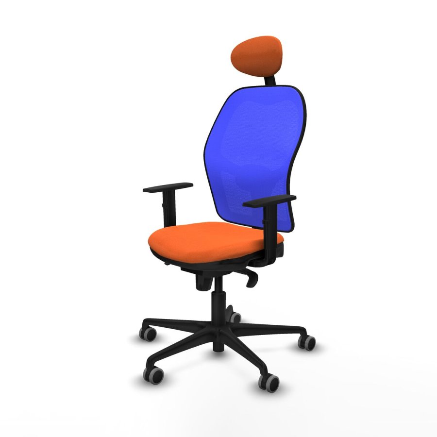 Kontorstol med hovedgrde Jorquera Piqueras y Crespo 1D036G1 Orange #2