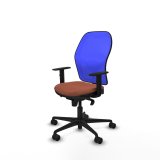 Kontorstol Piqueras y Crespo 1D036N0 Bl Brun #2