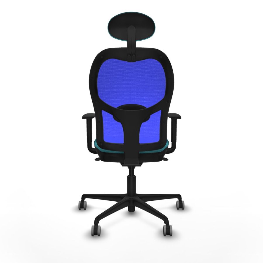 Kontorstol med hovedgrde Jorquera Piqueras y Crespo 1D036G1 Turkisbl #5