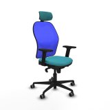 Kontorstol Piqueras y Crespo 2D036G2 Turkisbl #1