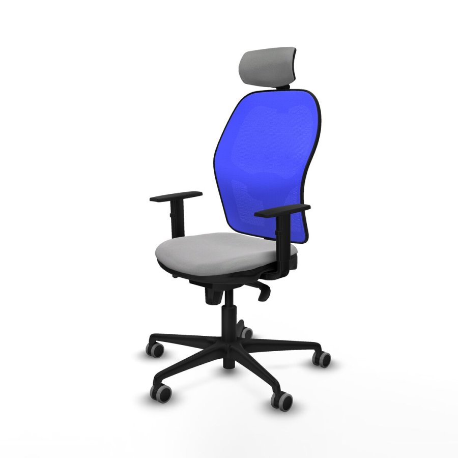 Kontorstol med hovedgrde Piqueras y Crespo 1D036G2 Lysegr #2