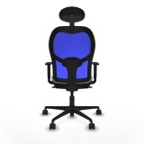 Kontorstol med hovedgrde Jorquera Piqueras y Crespo 1D036N1 Lysegr #5