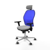 Kontorstol Piqueras y Crespo 3D086G2 Lysegr� #2