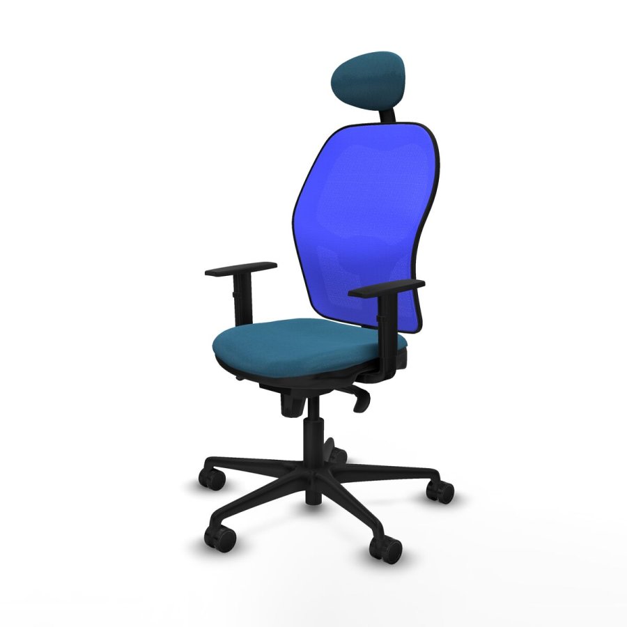 Kontorstol med hovedgrde Jorquera Piqueras y Crespo 1D036N1 Bl Petroleum grn #2