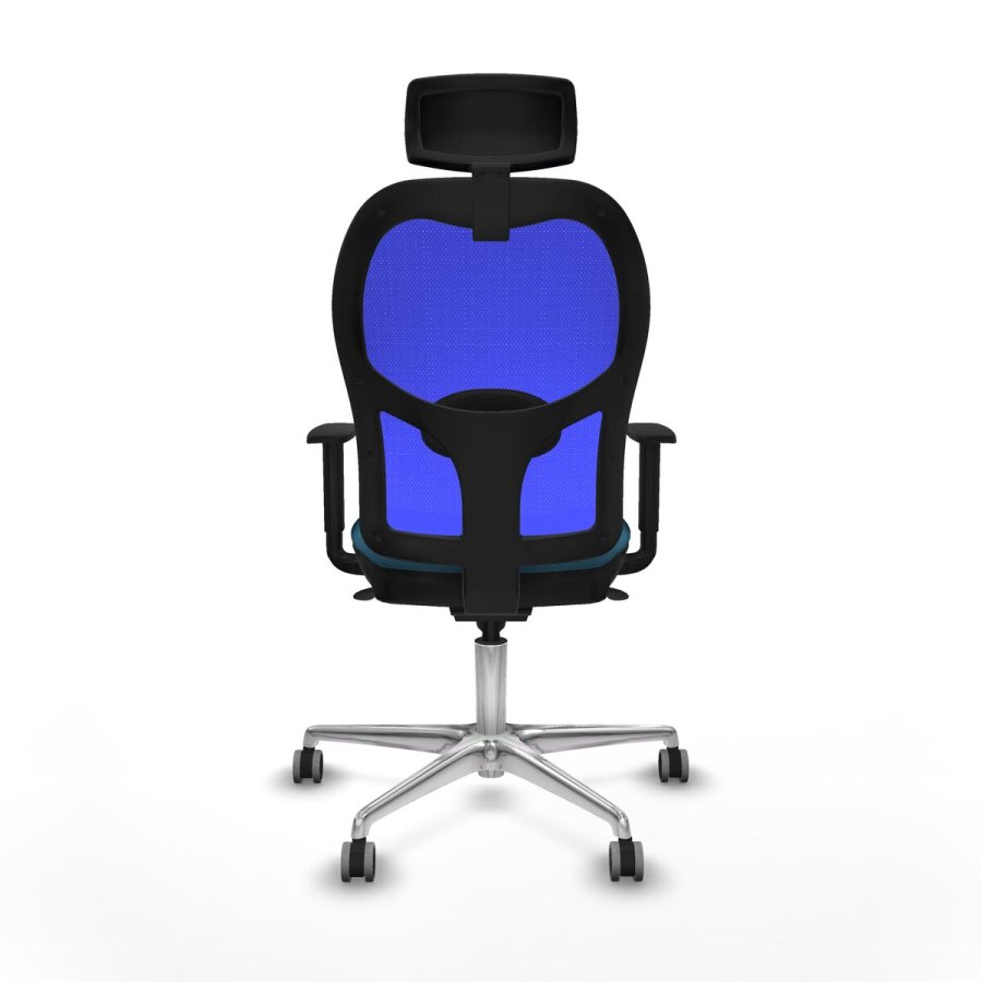 Kontorstol med hovedgrde Piqueras y Crespo 1D086G2 Bl Petroleum grn #5