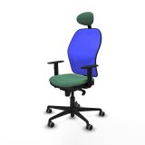 Kontorstol med hovedgrde Jorquera Piqueras y Crespo 1D036G1 Smaragdgrn #2