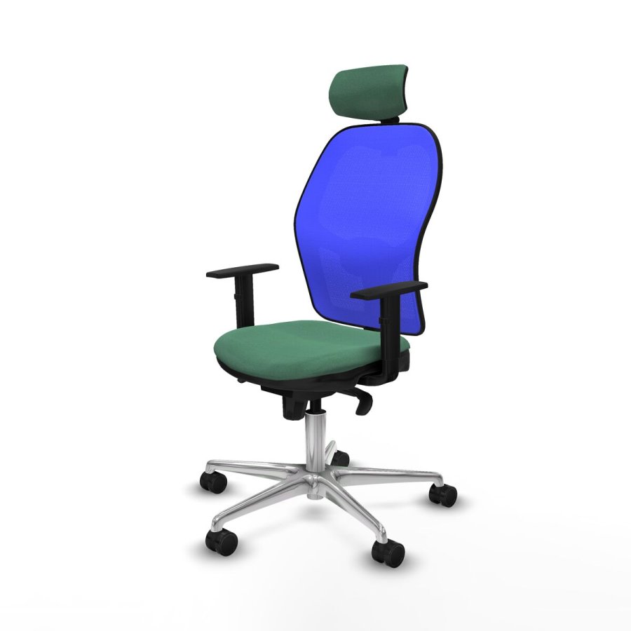 Kontorstol med hovedg�rde Piqueras y Crespo 1D086N2 Smaragdgr�n #2