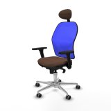 Kontorstol Piqueras y Crespo 3D086G1 Bl Mrkebrun #2