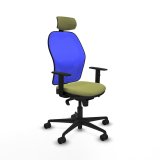 Kontorstol med hovedgrde Piqueras y Crespo 1D036N2 Grn #1