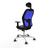 Kontorstol med hovedgrde Jorquera Piqueras y Crespo 1D086G1 Mrkegr #1