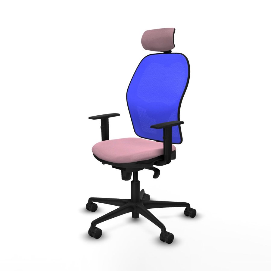 Kontorstol med hovedg�rde Piqueras y Crespo 1D036N2 Pink #2